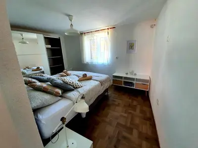 Tlocrt objekta Apartmani Domitrović