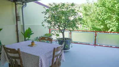 Balkon ili terasa u objektu Seaside apartment Motar