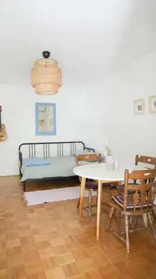 Krevet ili kreveti u jedinici u objektu Seaside apartment Motar