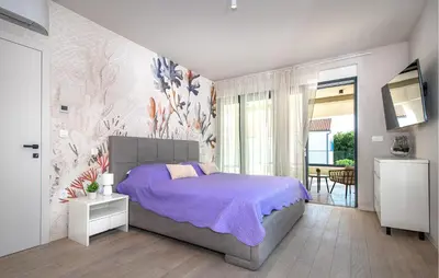 Krevet ili kreveti u jedinici u objektu Awesome Home In Srima