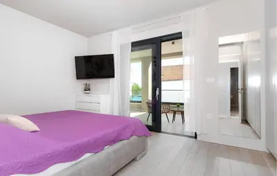 Krevet ili kreveti u jedinici u objektu Awesome Home In Srima