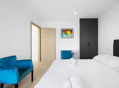 Krevet ili kreveti u jedinici u objektu Holiday Home Eros