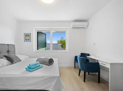 Krevet ili kreveti u jedinici u objektu Holiday Home Eros
