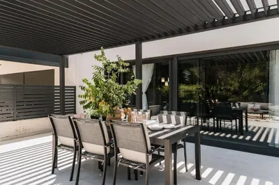 Balkon ili terasa u objektu Apartman Sem