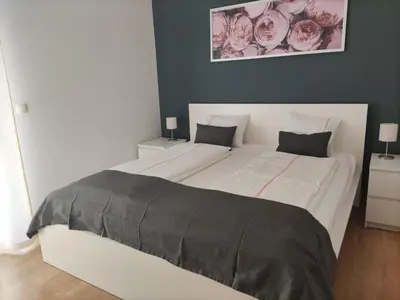 Krevet ili kreveti u jedinici u objektu Apartment by B&D