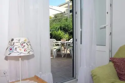 Balkon ili terasa u objektu Spacious Tisno seaside apartment 6 guests