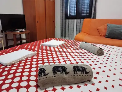 Krevet ili kreveti u jedinici u objektu Zorin House Rooms