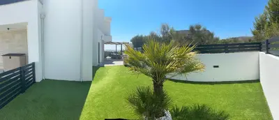 Vrt u objektu Villa Ocean View3 Vollausstattung,Pool,Meerblick,Top-Lage