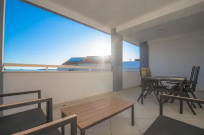 Balkon ili terasa u objektu Feel the sea