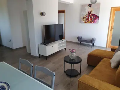 TV i/ili zabavni centar u objektu Villa Lidia