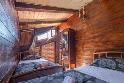 Krevet ili kreveti u jedinici u objektu Krka home