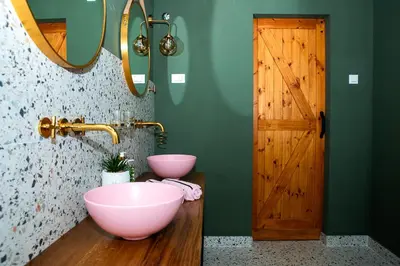 Kupaonica u objektu Casa Olive