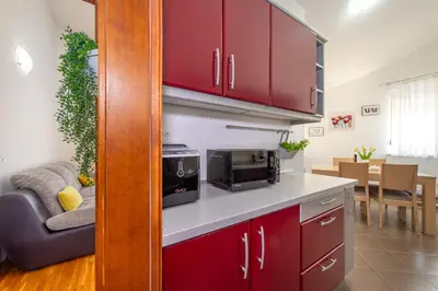 Kuhinja ili čajna kuhinja u objektu Apartman XOXO