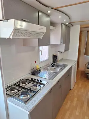 Kuhinja ili čajna kuhinja u objektu Mobile home Magdalena