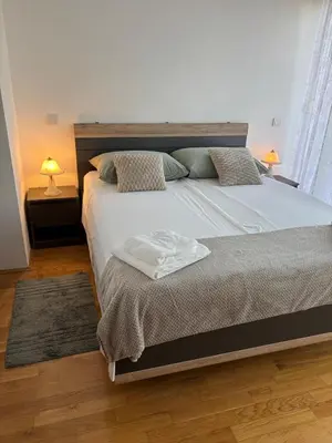 Krevet ili kreveti u jedinici u objektu Adria