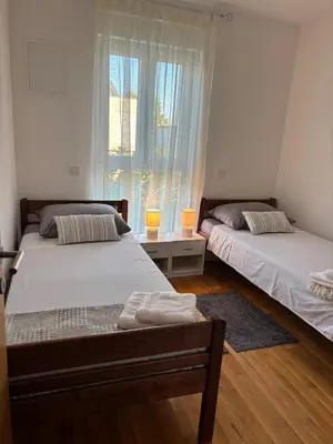 Krevet ili kreveti u jedinici u objektu Adria