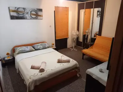 Krevet ili kreveti u jedinici u objektu Old town Apartment