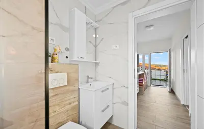 Tlocrt objekta Gorgeous Apartment In Zaboric-Brodarica With Wifi