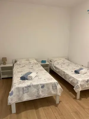Krevet ili kreveti u jedinici u objektu Apartman Zaton