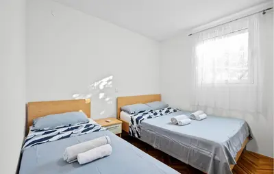 Krevet ili kreveti u jedinici u objektu Cozy Apartment In Zaboric-Brodarica