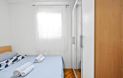 Krevet ili kreveti u jedinici u objektu Cozy Apartment In Zaboric-Brodarica
