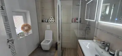 Kupaonica u objektu Apartment Josipa-center of Šibenik