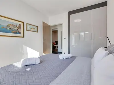 Krevet ili kreveti u jedinici u objektu House Macut Vodice