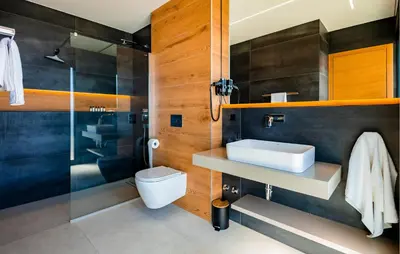 Kupaonica u objektu Lovely Home In Vodice
