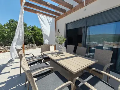 Balkon ili terasa u objektu MASLINA Rogoznica NEW VILA