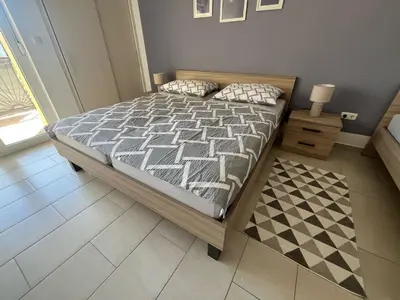 Krevet ili kreveti u jedinici u objektu Stancic Guest house Vodice