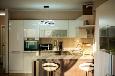 Kuhinja ili čajna kuhinja u objektu Apartment Nina