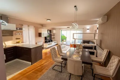 Kuhinja ili čajna kuhinja u objektu Apartment Nina
