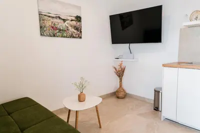 TV i/ili zabavni centar u objektu Apartment Eva