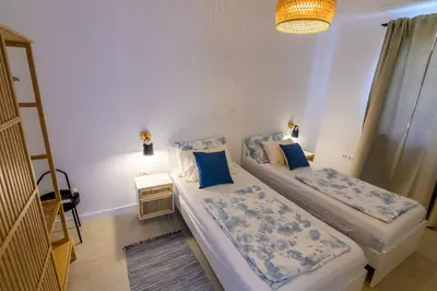 Krevet ili kreveti u jedinici u objektu Island home Servantesa