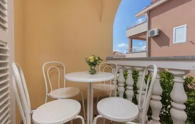 Balkon ili terasa u objektu 1 Bedroom Beautiful Apartment In Srima