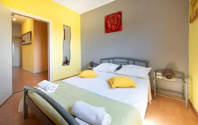Krevet ili kreveti u jedinici u objektu Beautiful Home In Sibenik