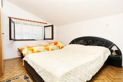 Krevet ili kreveti u jedinici u objektu Family friendly seaside apartments Razanj, Rogoznica - 10373