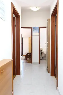 Krevet ili kreveti u jedinici u objektu Family friendly seaside apartments Razanj, Rogoznica - 10373