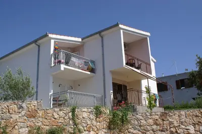 Balkon ili terasa u objektu Apartments by the sea Razanj, Rogoznica - 4185