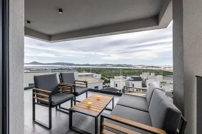 Balkon ili terasa u objektu Villa Azzura