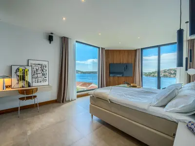 Krevet ili kreveti u jedinici u objektu Villa Allina by Interhome
