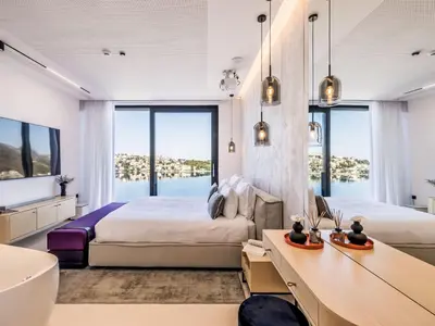 Krevet ili kreveti u jedinici u objektu Villa Vista II by Interhome