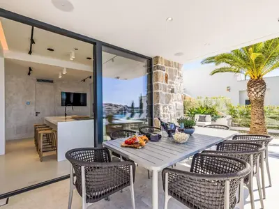TV i/ili zabavni centar u objektu Villa Vista II by Interhome