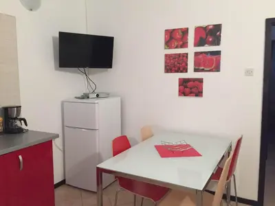 Kuhinja ili čajna kuhinja u objektu Apartment Puh