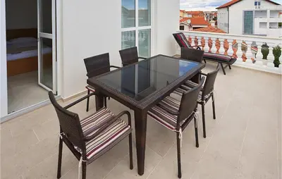 Balkon ili terasa u objektu Nice Apartment In Vodice With Wifi