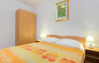 Krevet ili kreveti u jedinici u objektu Amazing Apartment In Srima With Wifi