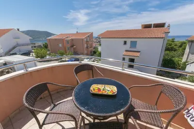 Balkon ili terasa u objektu Apartment Roza Primošten