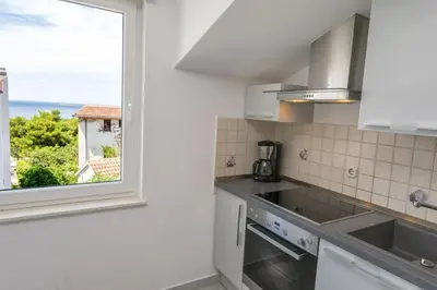 Kuhinja ili čajna kuhinja u objektu Apartment Roza Primošten