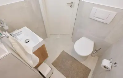 Kupaonica u objektu Beautiful Apartment In Vodice With Wifi - Csv361