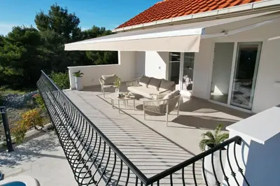 Balkon ili terasa u objektu Cozy mediterranian-style villa